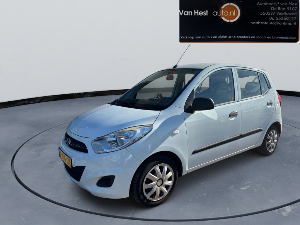 Hyundai i10 1.1 i-Drive 3 MND GAR | INCL GR BEURT + 4X NWE B, Euro 5, Stof, Gebruikt, 4 cilinders