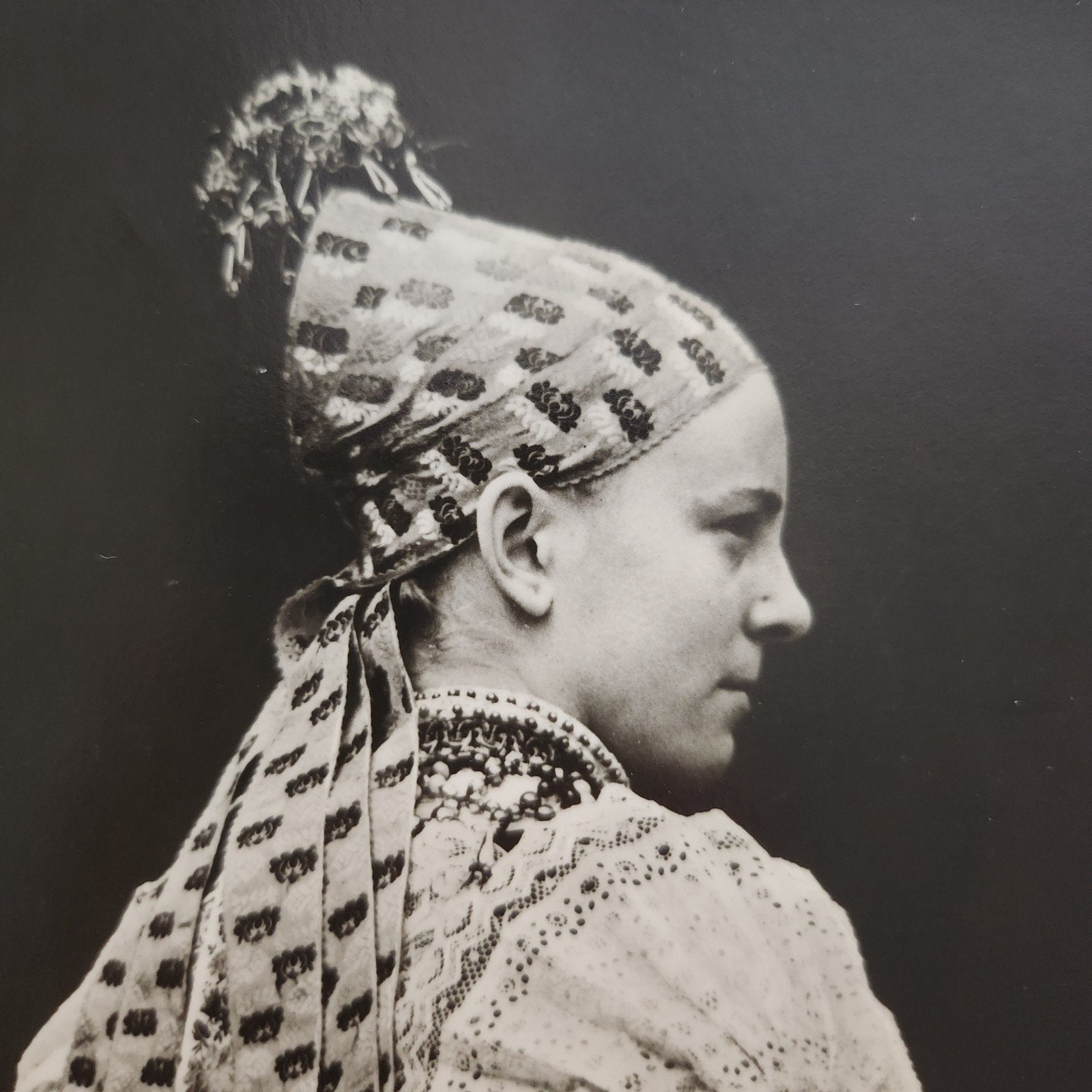 Oude foto Sorbisches Festtracht aus Bluno, Verzamelen, Verzenden