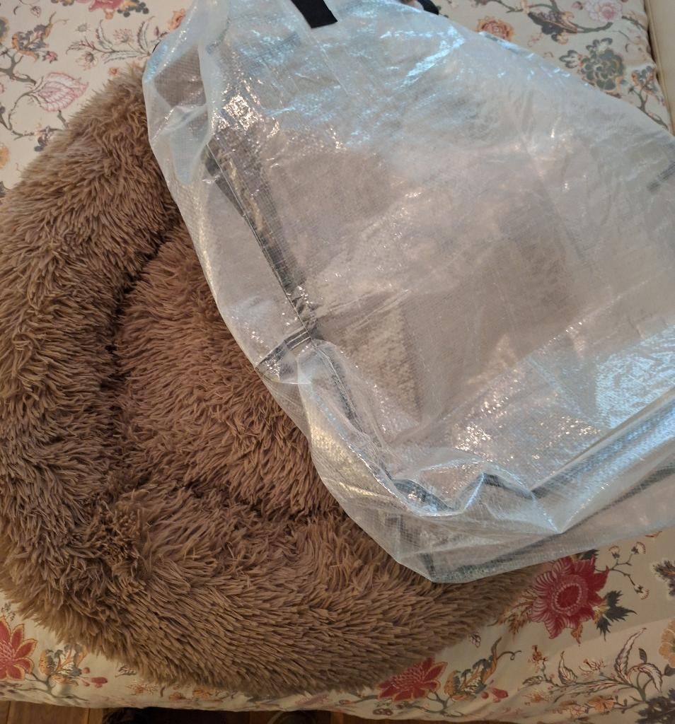 Hondenmand Donut XL (80 cm binnenmaat)nieuw, Ophalen, Nieuw, Stof
