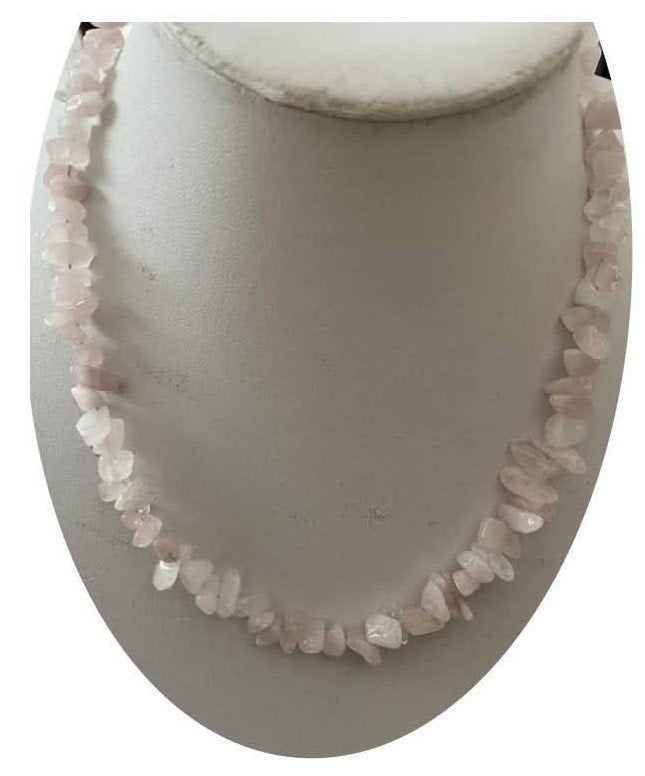 leuke rozenkwarts ketting, Sieraden, Tassen en Uiterlijk, Ophalen of Verzenden, Nieuw, Roze, Steen of Mineraal