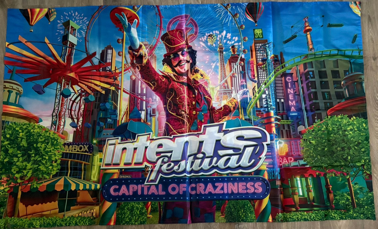Intents 2025 - Capital of Craziness - Poster, Ophalen of Verzenden