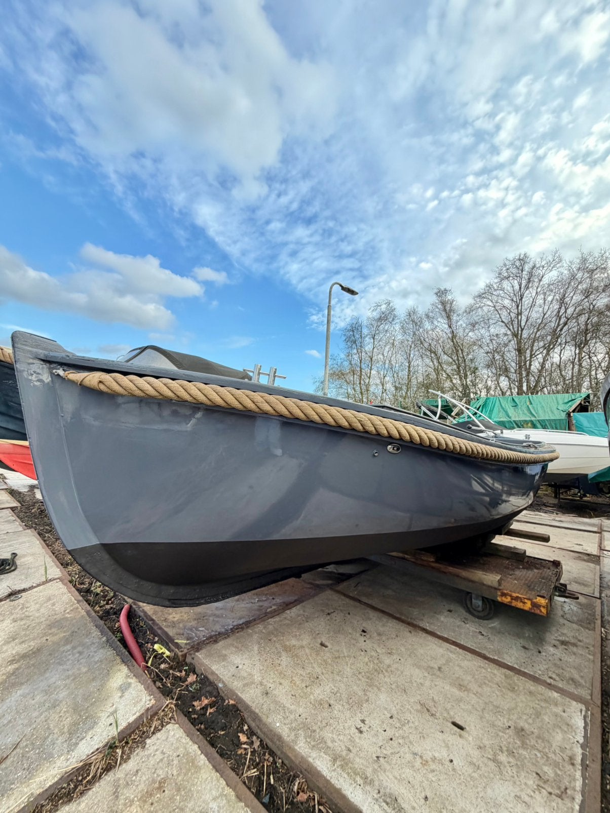 Klassieke sloep 7 meter 22PK, Gebruikt, Rondzit, Diesel, Aluminium