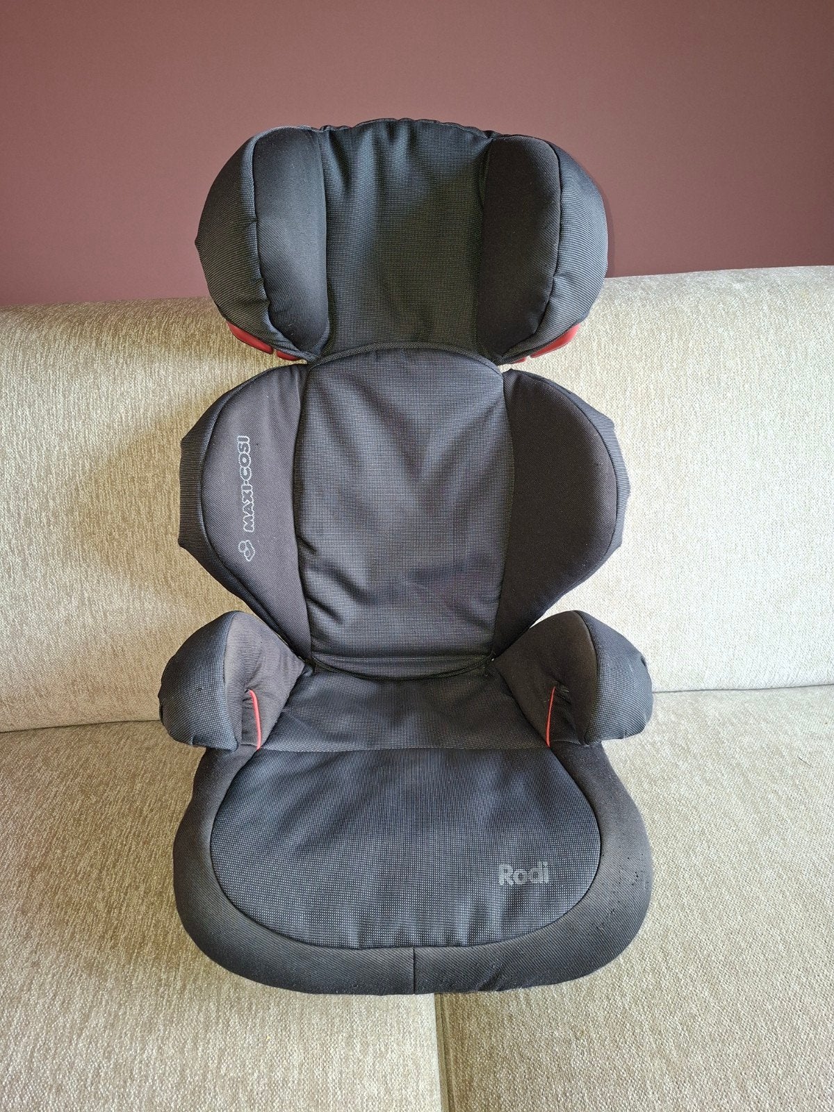 Autostoel maxi-cosi zwart (plus gratis rode), Ophalen, 9 t/m 18 kg, Maxi-Cosi, Gebruikt