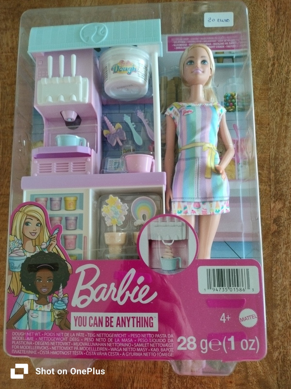 Barbie - IJssalon Speelset, Ophalen of Verzenden, Nieuw, Barbie