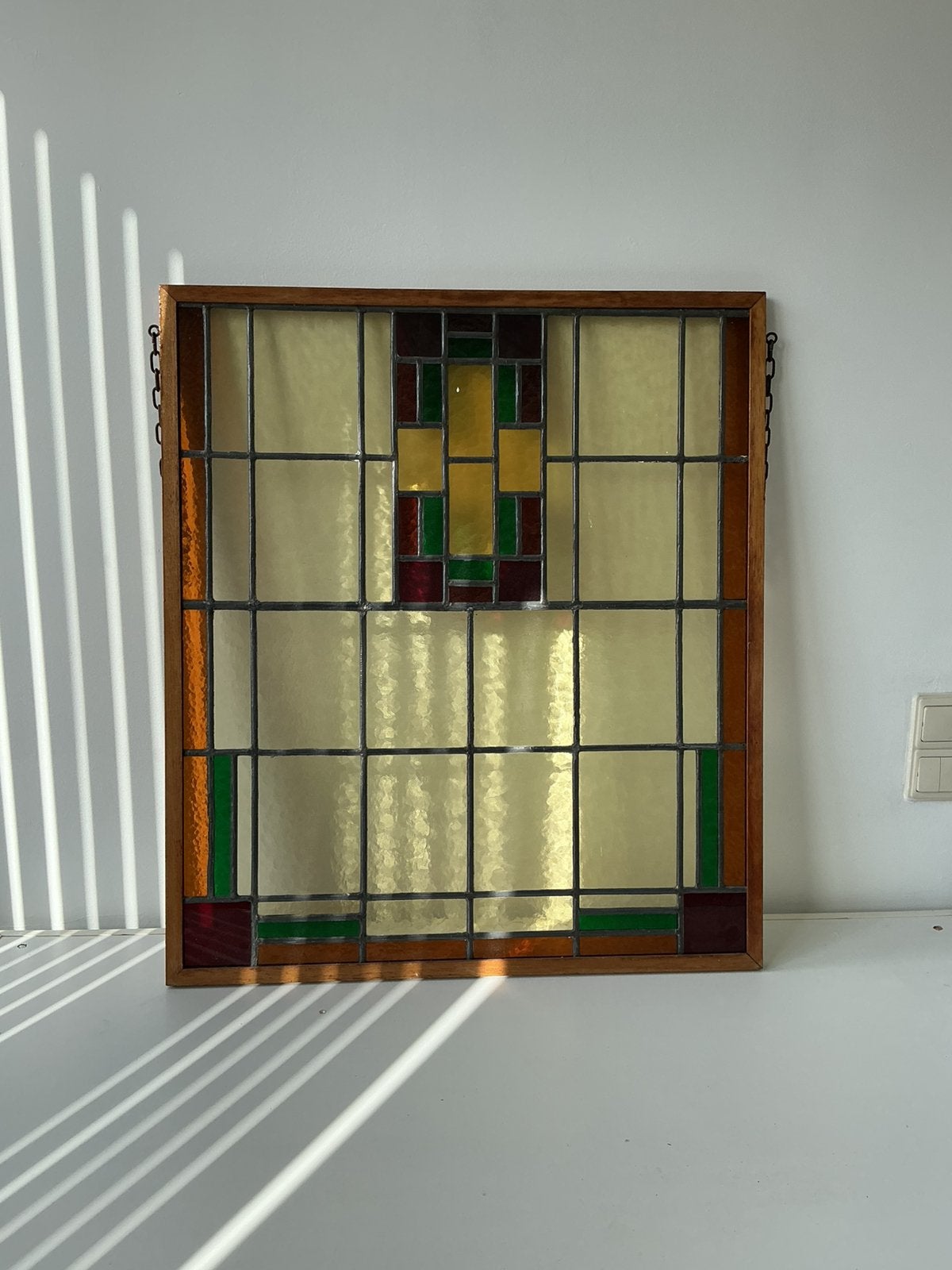 Glas in lood, Ophalen