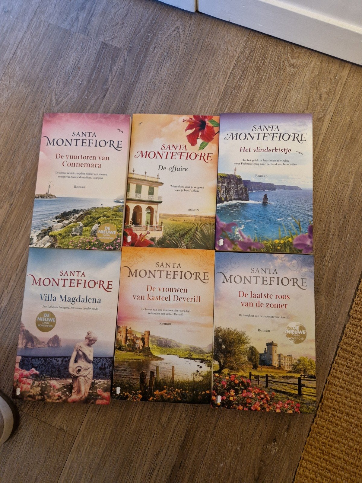 6 x zgan santa montefiore boeken, Ophalen of Verzenden, Zo goed als nieuw, Santa Montefiore, Europa overig