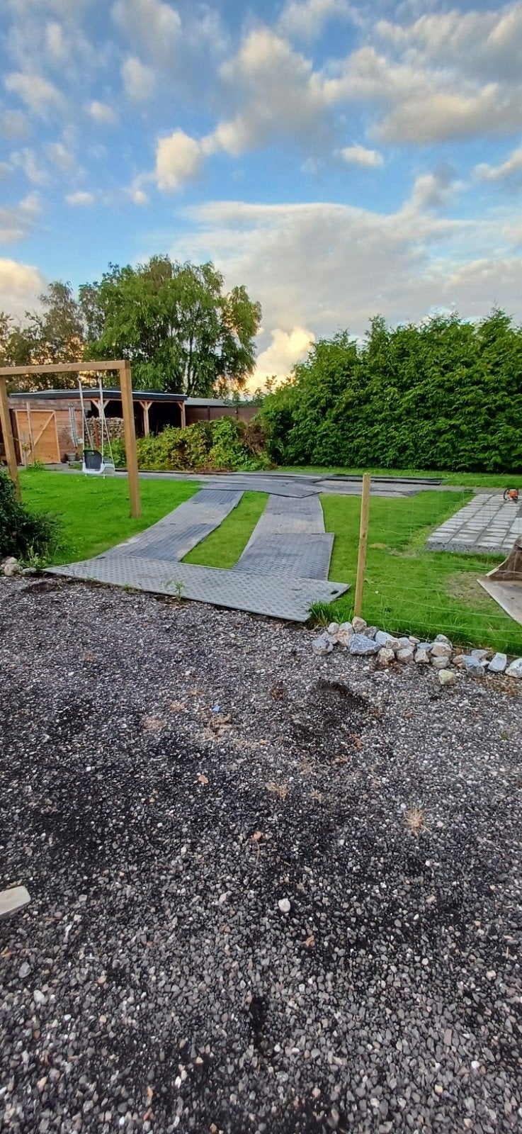 Kunstof rijplaten te Huur, Tuin en Terras, Ophalen of Verzenden