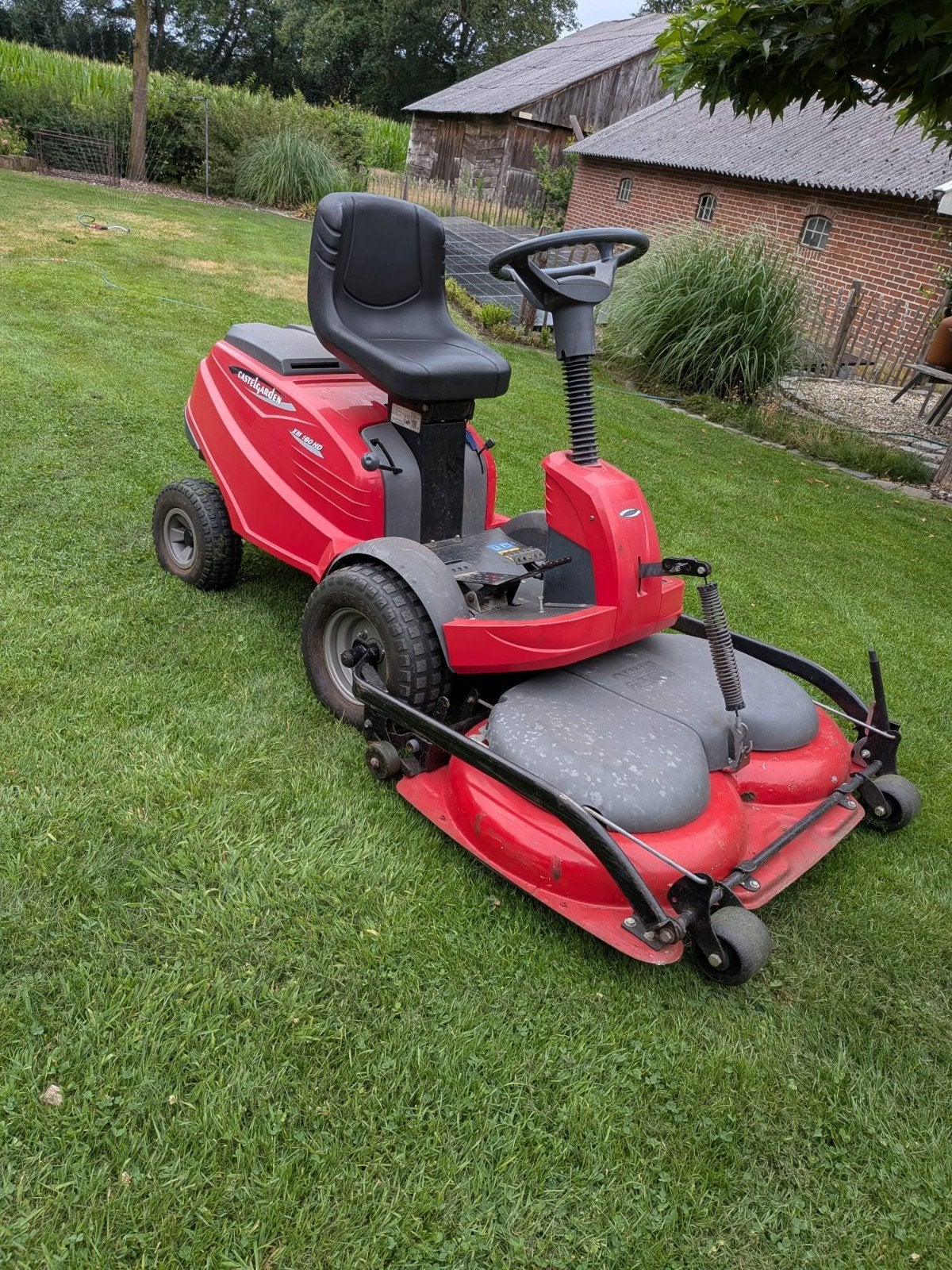Frontmaaier stiga castelgarden zitmaaier grasmaaier Maaier s, Tuin en Terras, Ophalen of Verzenden, Gebruikt