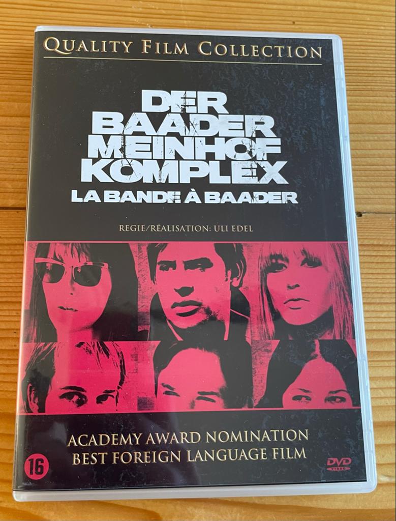 DVD ‘Der Baader Meinhof Komplex’ - Historisch Drama, Vanaf 16 jaar, Ophalen of Verzenden, Zo goed als nieuw, Duitsland