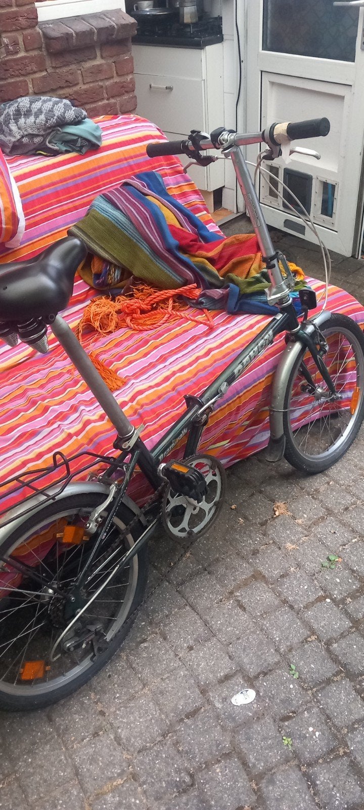 Dahon Boardwalk vouwfiets - Compact en handig, Ophalen, 20 inch of meer, Gebruikt, Velgrem