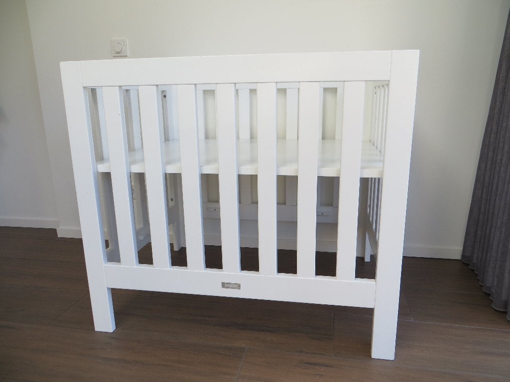 Witte Babybox van Bopita, Kinderen en Baby's, Ophalen, Gebruikt, Vierkant, In hoogte verstelbaar