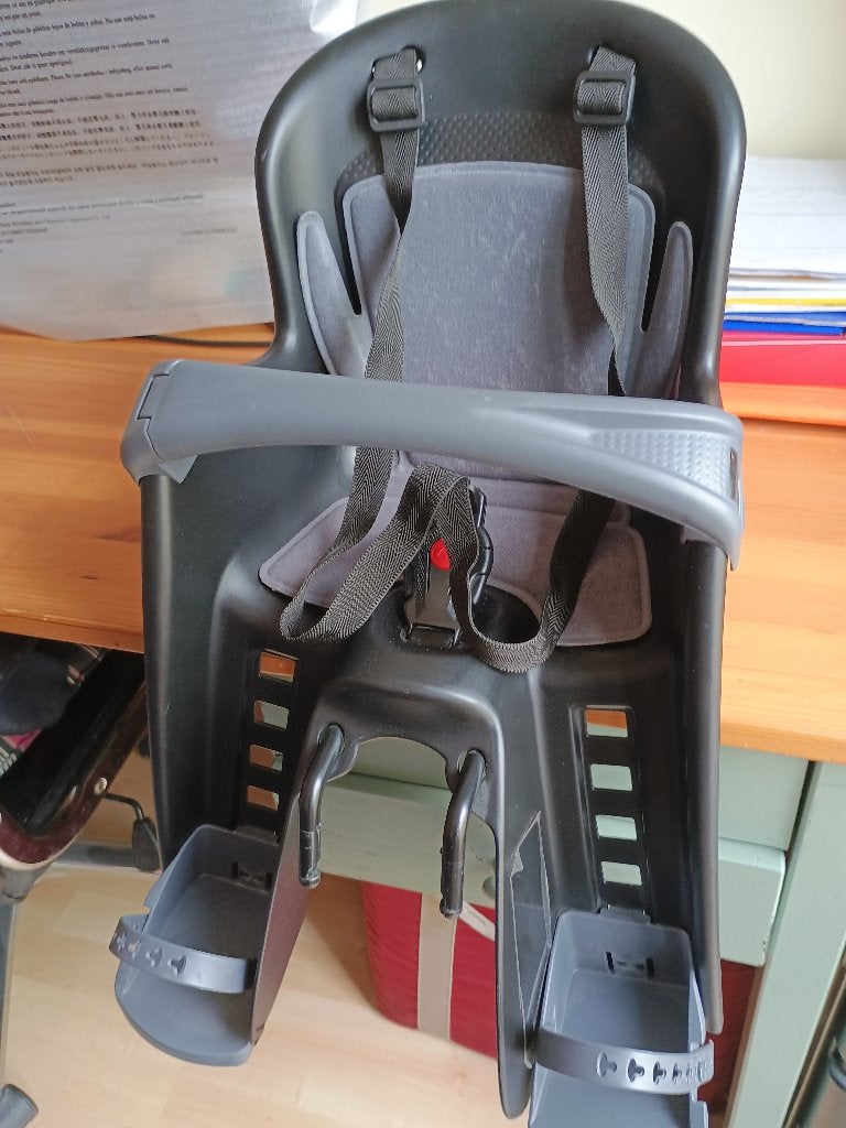 Bilby Junior FF kinderfietszitje, Fietsen en Brommers, Fietsaccessoires | Fietsstoeltjes, Voetsteuntjes, Ophalen of Verzenden