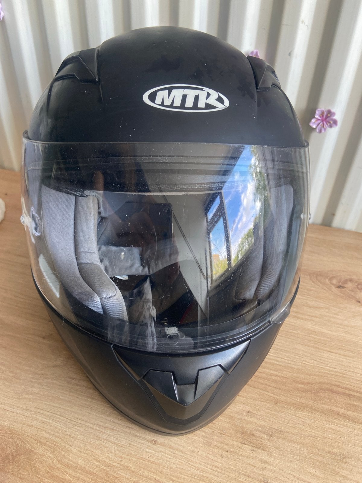 MTR Integraalhelm voor scooter of motor, Heren, Integraalhelm, Tweedehands, Ophalen