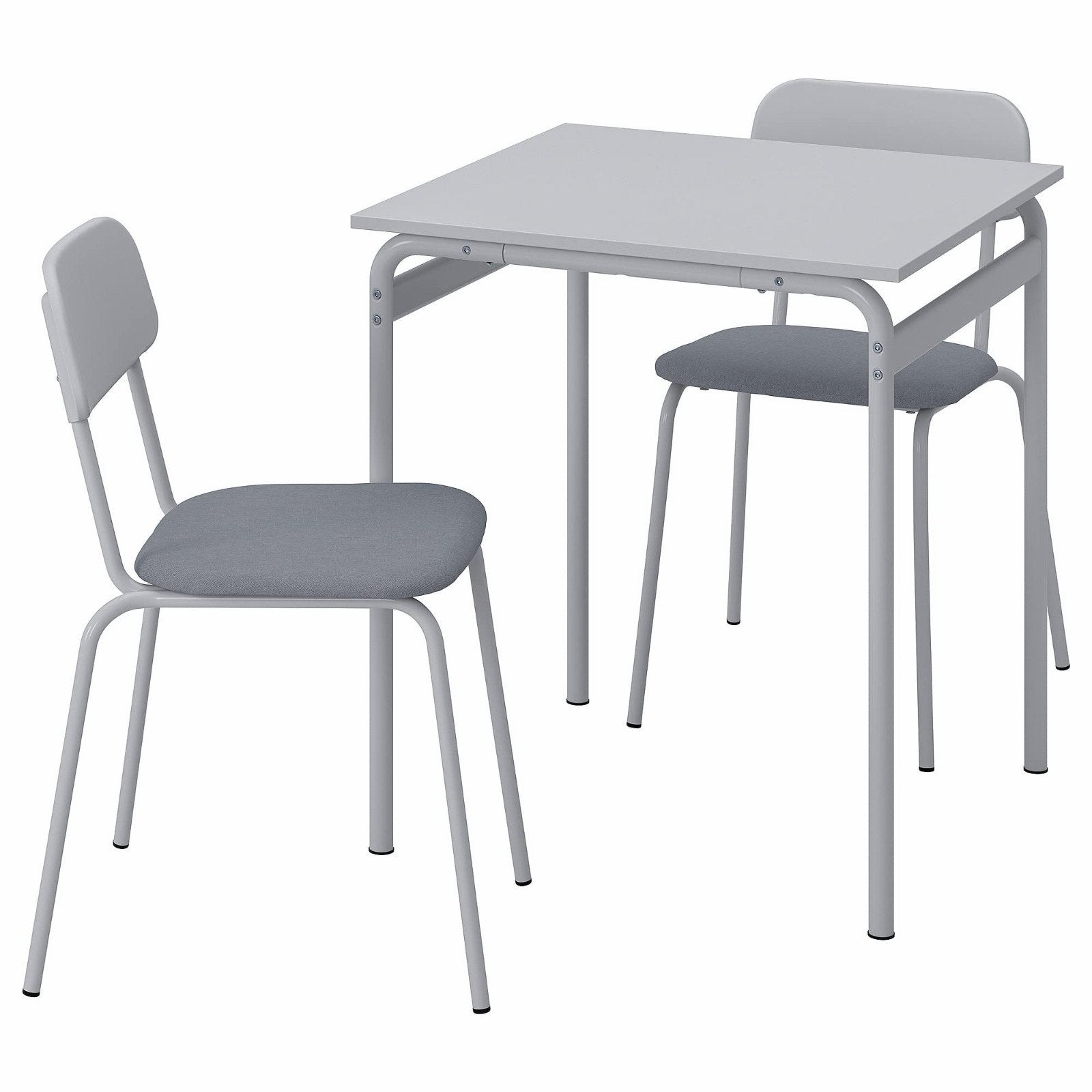 IKEA GRÅSALA tafel met 2 stoelen - GRATIS af te halen!, Ophalen, 50 tot 100 cm, Vierkant, Tot twee personen