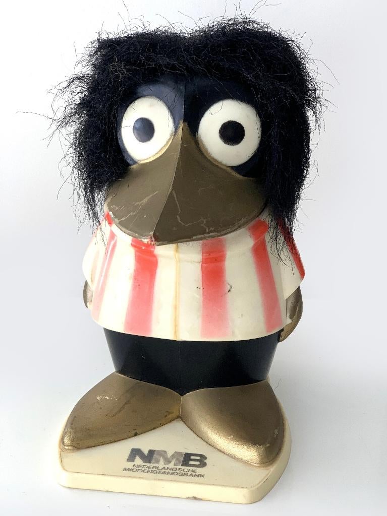 Vintage TSB Bank vogel spaarpot NMB, Verzamelen, Ophalen of Verzenden, Gebruikt, Kunststof, Dier