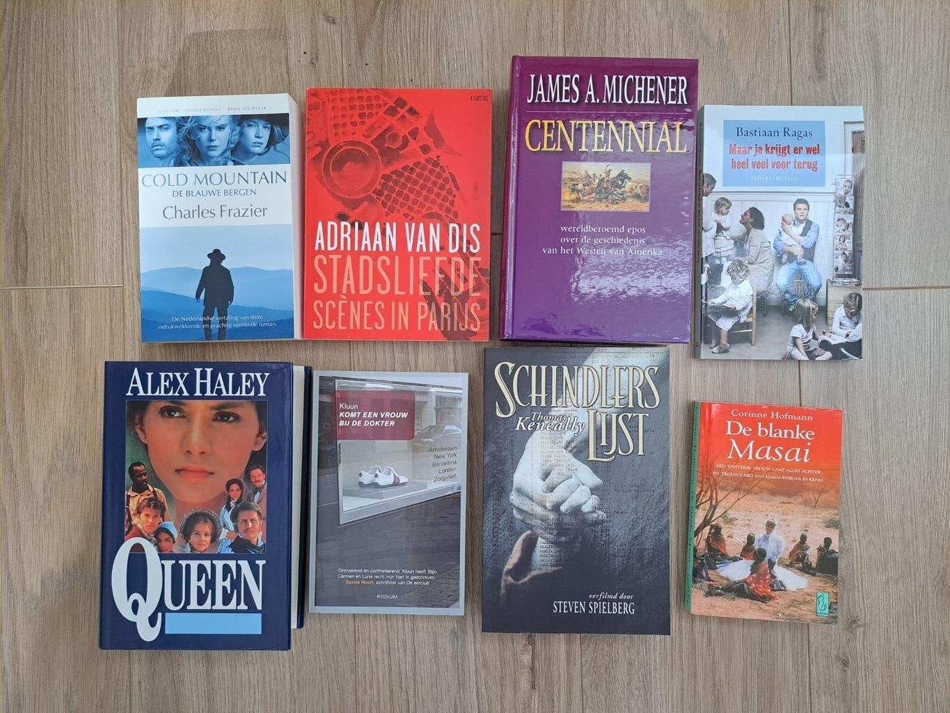 Diverse boeken los of in een koop, slechts 1 of 2x gelezen, Boeken, Ophalen of Verzenden, Zo goed als nieuw