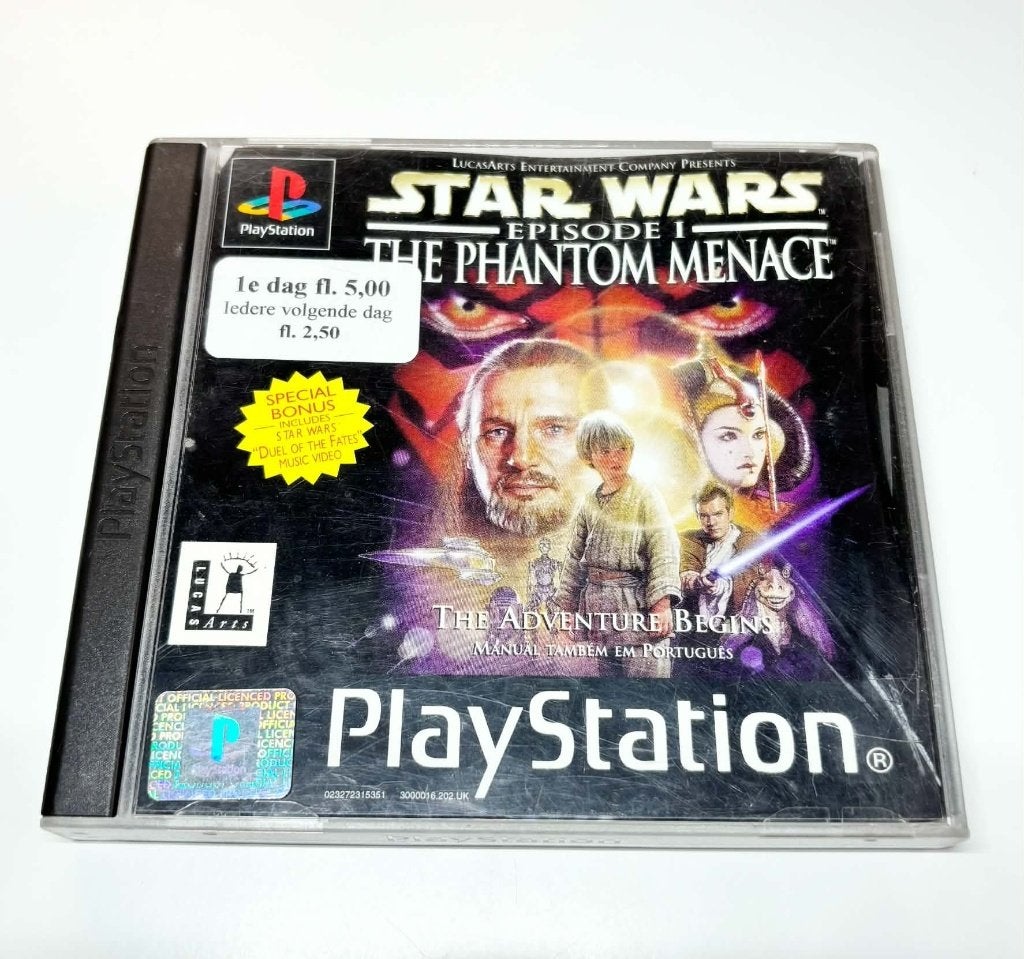 Star Wars Episode I: The Phantom Menace PlayStation 1 Ps 1, Avontuur en Actie, Gebruikt, 1 speler, Ophalen of Verzenden