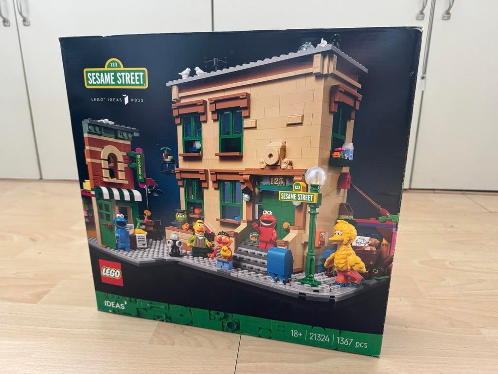 LEGO 21324 Ideas 123 Sesame Street - Nieuw Geseald, Ophalen, Nieuw, Complete set, Lego