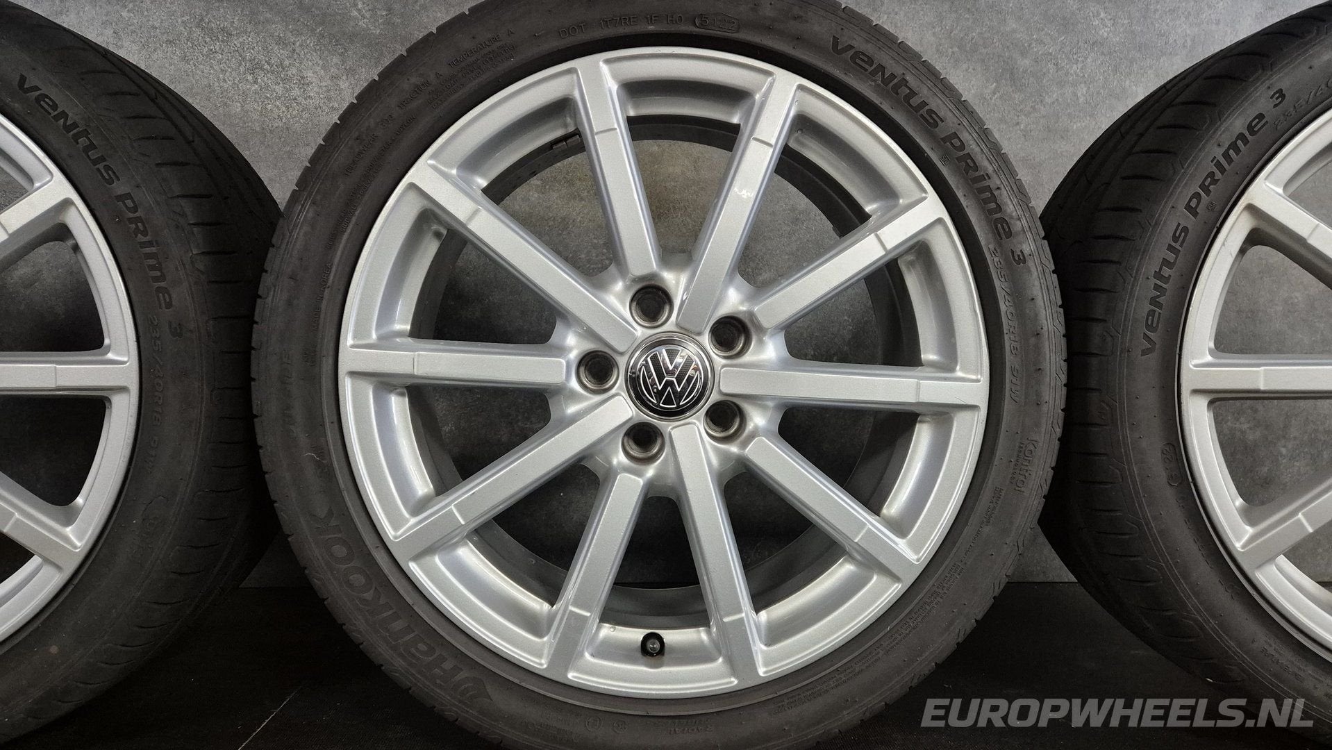 18 inch Volkswagen velgen Golf 7 6 Caddy Audi A3 zomerbanden, 18 inch, Gebruikt, -, -