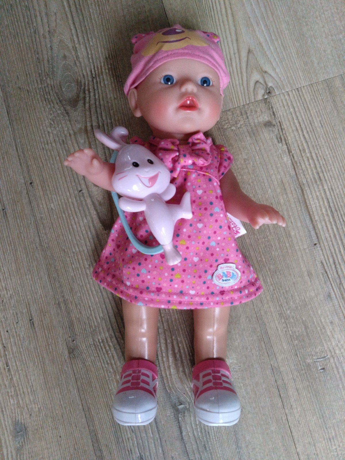 Baby Born pop praat en loopt!, Kinderen en Baby's, Speelgoed | Poppen, Ophalen, Gebruikt, Babypop