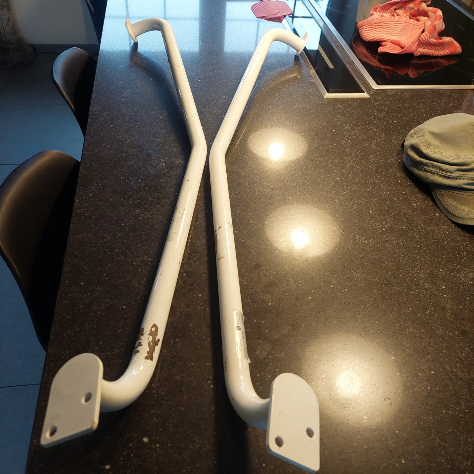 handycare badkamerbeugel, Ophalen of Verzenden, Zo goed als nieuw, Rvs