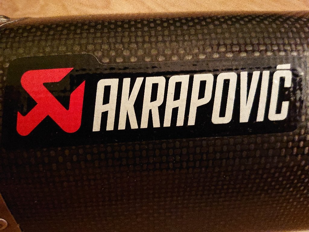 Akrapovic carbon uitlaat demper z300 z 300 ninja300 ninja, Motoren, Ophalen of Verzenden, Nieuw