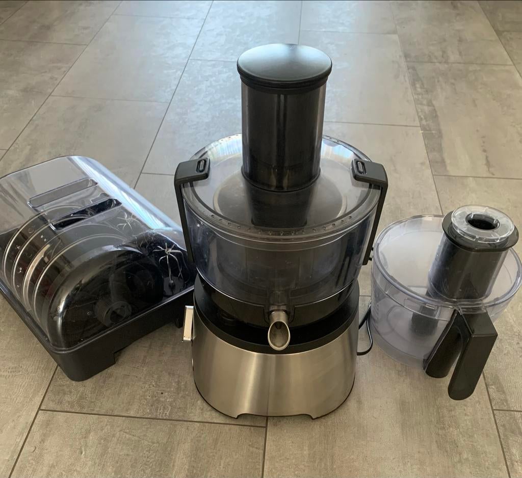 Philips Foodprocessor HR7778/00 - Zeer compleet, Witgoed en Apparatuur, Keukenmixers, Zo goed als nieuw, 2 tot 3 liter, 3 snelheden of meer