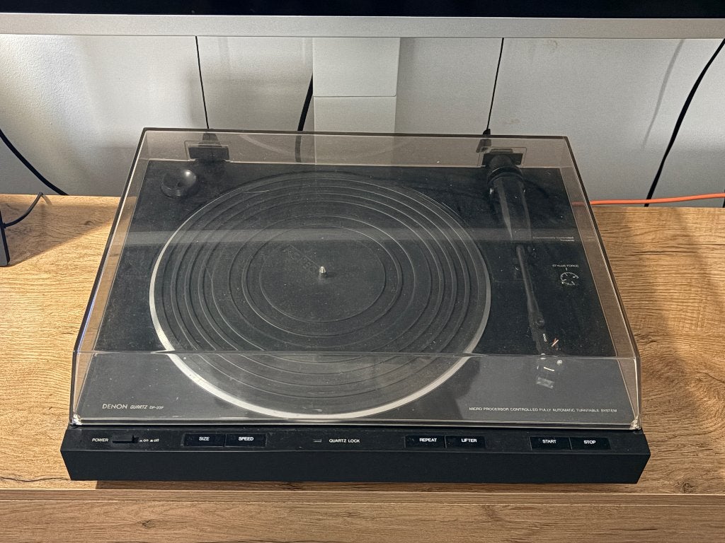 Denon DP23-F Platenspeler, Audio, Tv en Foto, Platenspelers, Overige merken, Gebruikt, Automatisch, Ophalen of Verzenden