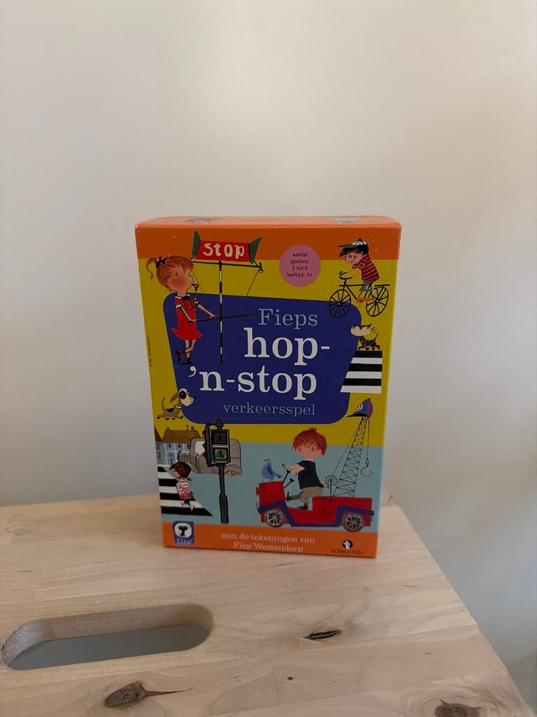 Fieps hop-n-stop verkeersspel, Vijf spelers of meer, Ophalen of Verzenden, Nieuw, Reisspel