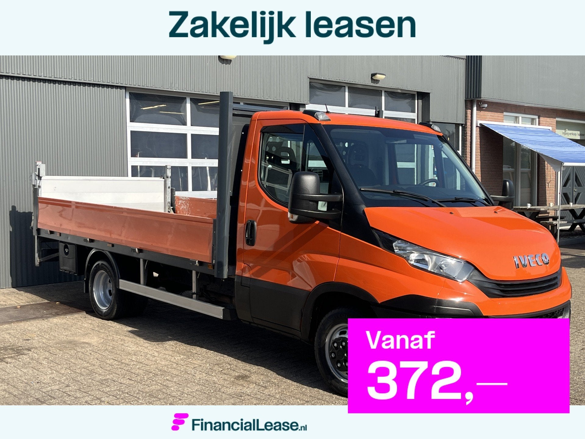 Iveco Daily 35C14 2.3 375 Laadklep 500kg Trekhaak 3500kg tre, Gebruikt, Iveco, Origineel Nederlands, Bedrijf