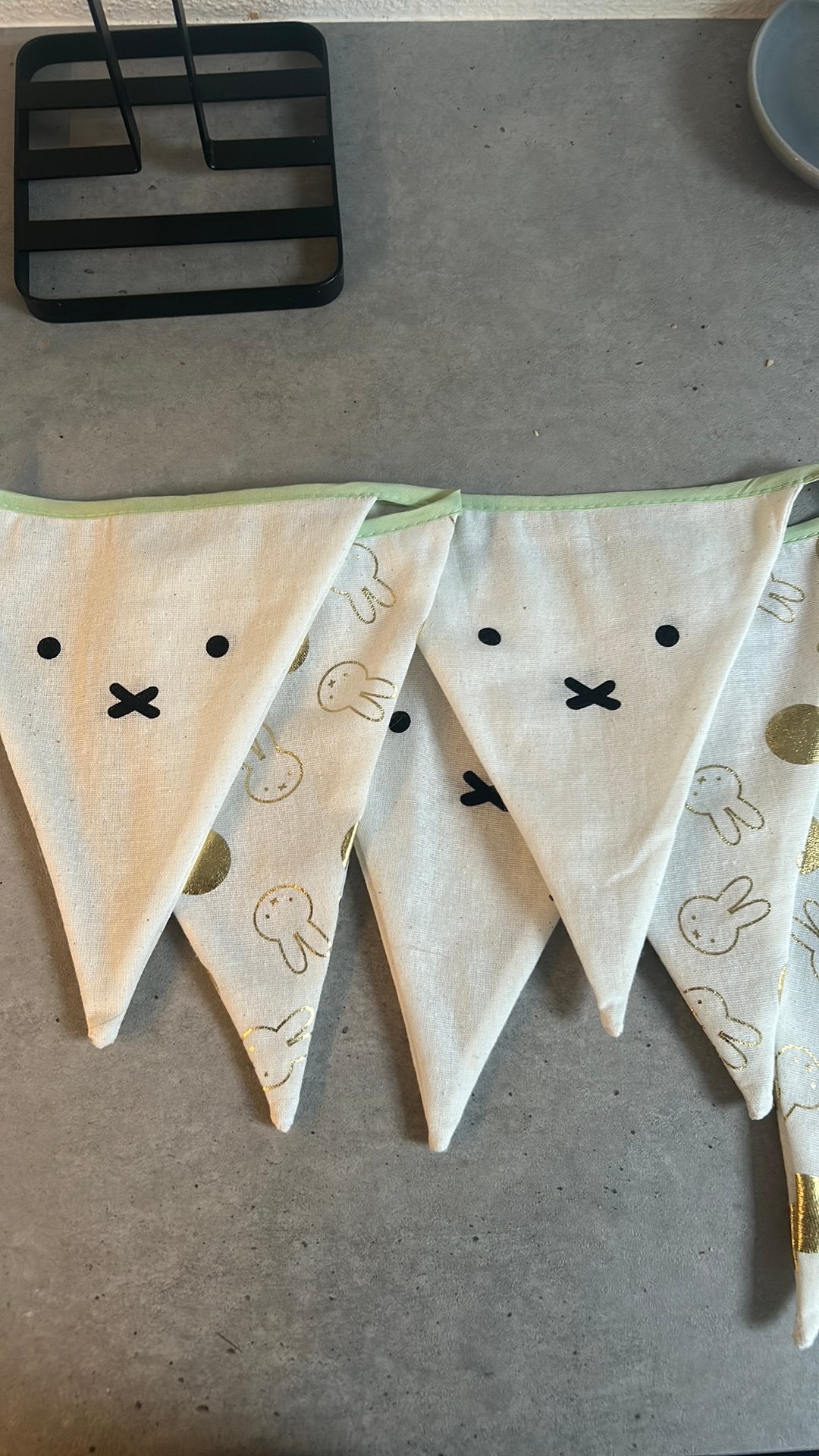 Nijntje Miffy Vlaggenlijn Hema 4 meter, Ophalen of Verzenden, Zo goed als nieuw