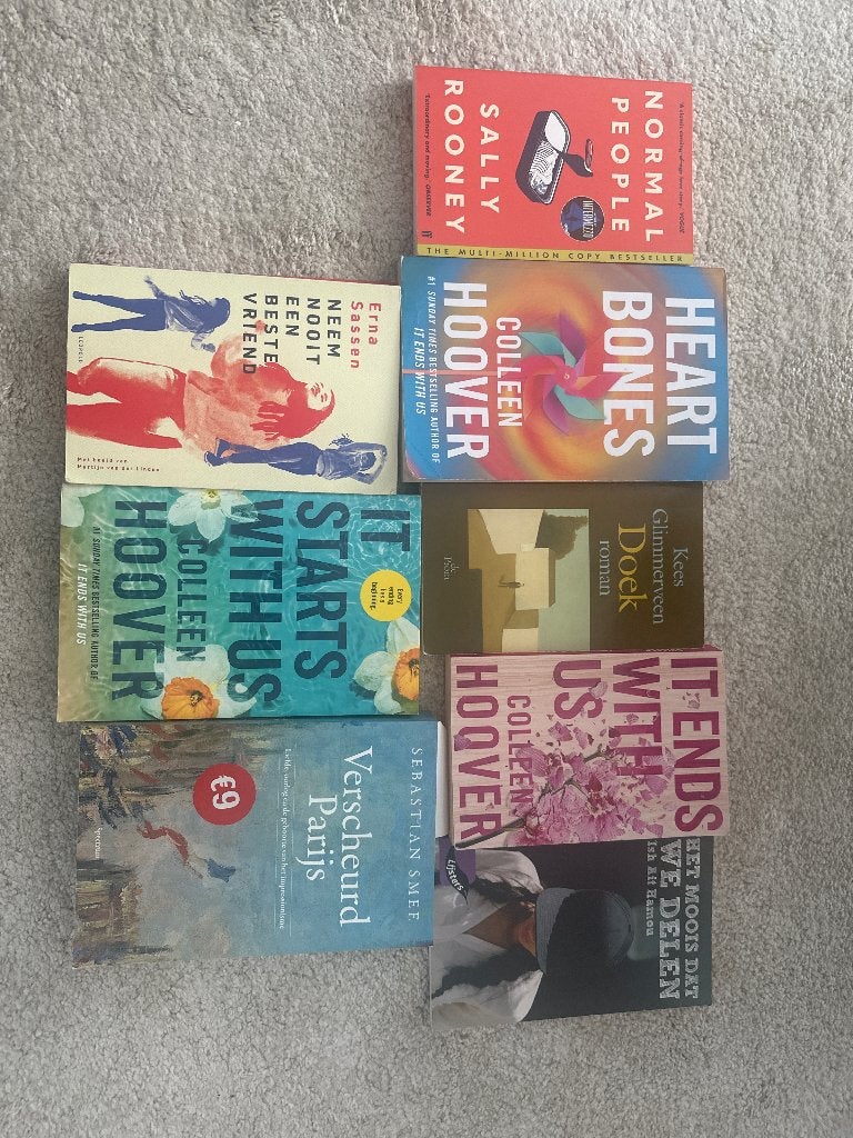 8 verschillende boeken waaronder colleen hoover, Boeken, Wereld overig, Nieuw, Ophalen, Colleen Hoover
