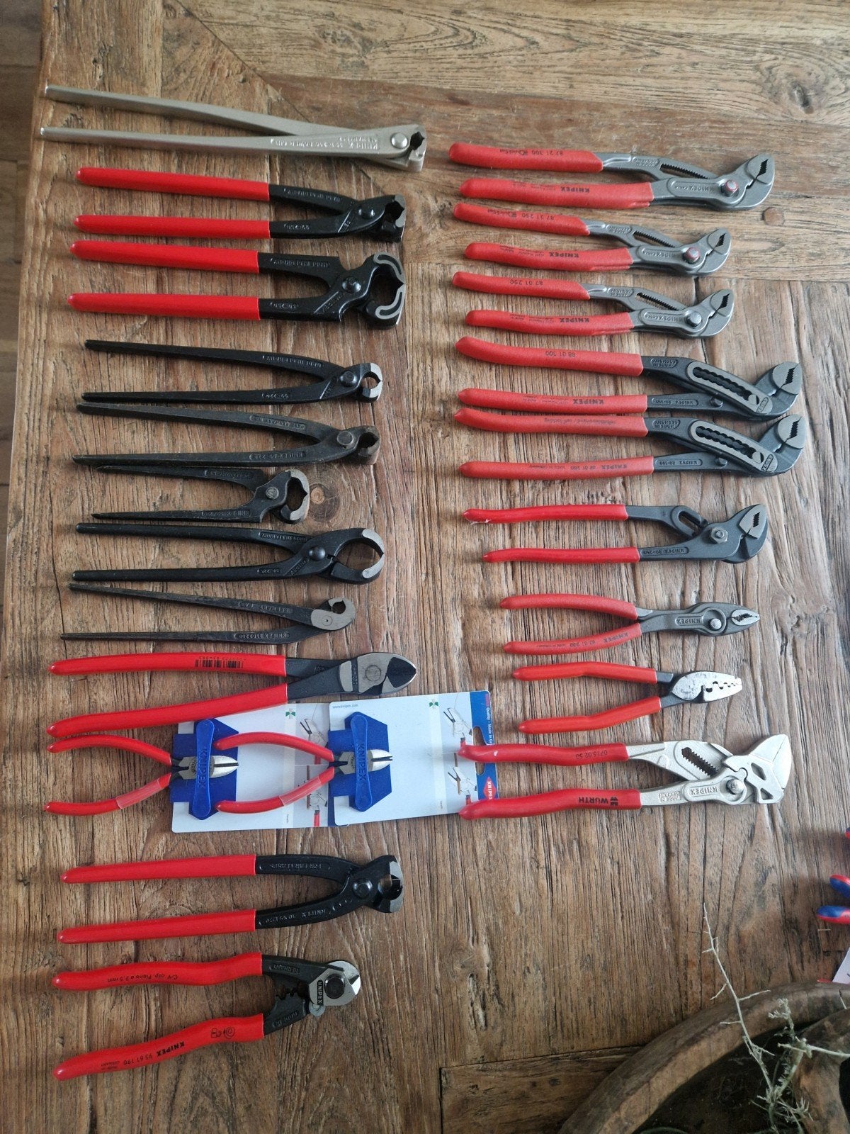 Knipex tangen vele modellen, Ophalen of Verzenden, Zo goed als nieuw, Tang, Knipex