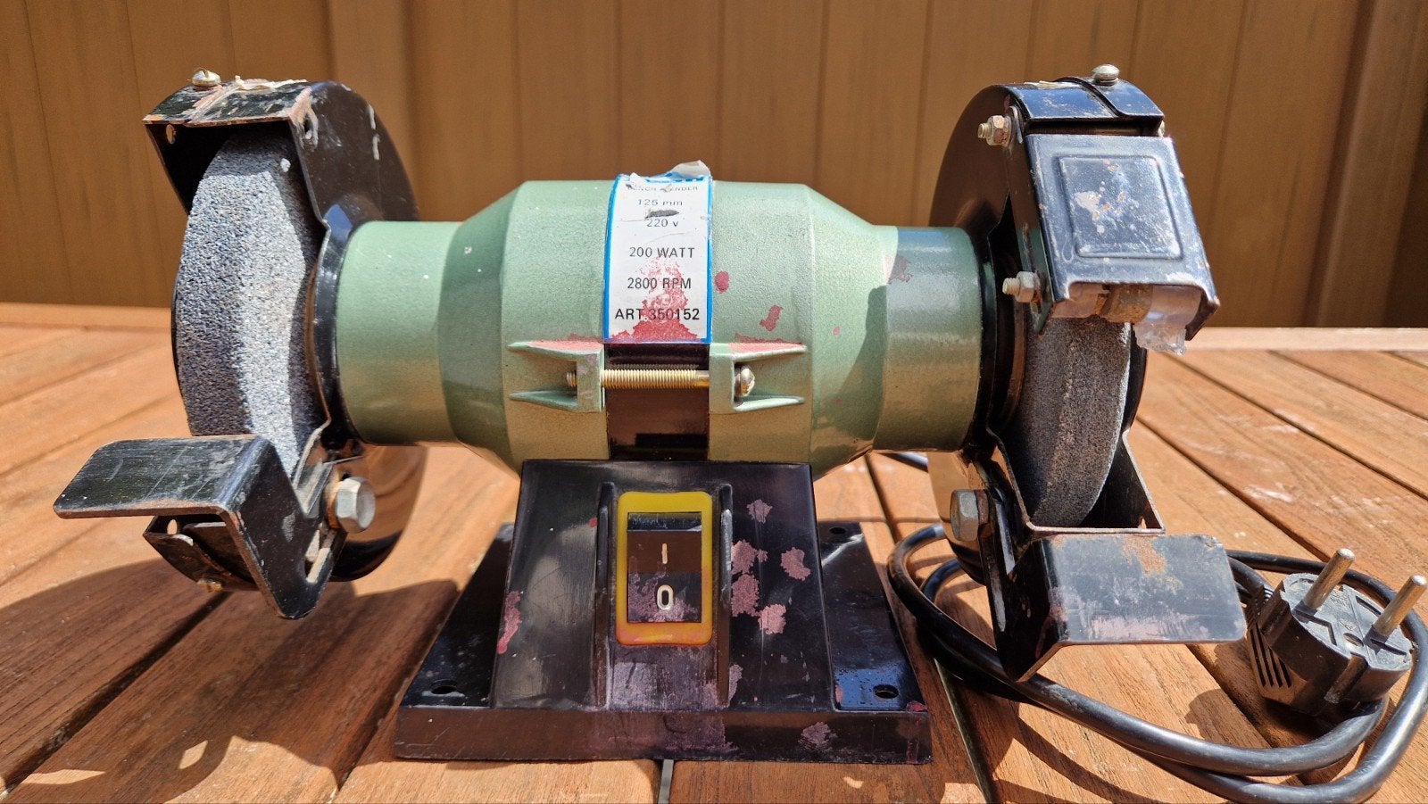 Ferm slijpmachine, Ophalen, Gebruikt, Minder dan 700 watt, Werkbankslijpmachine