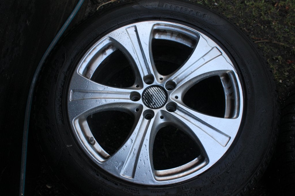 MERCEDES 18 INCH VELGEN NIEUWSTAAT SCORPION BANDEN 235/60/18, Ophalen, 18 inch, Gebruikt, Banden en Velgen