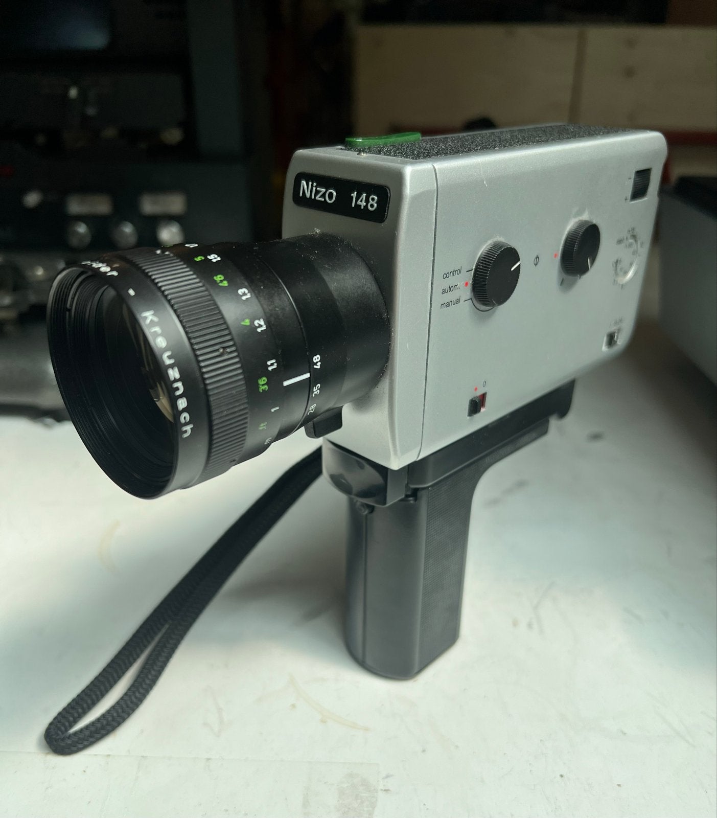 Nizo 148 Super 8 filmcamera met boekje, werkend, Ophalen of Verzenden, 8mm, Camera