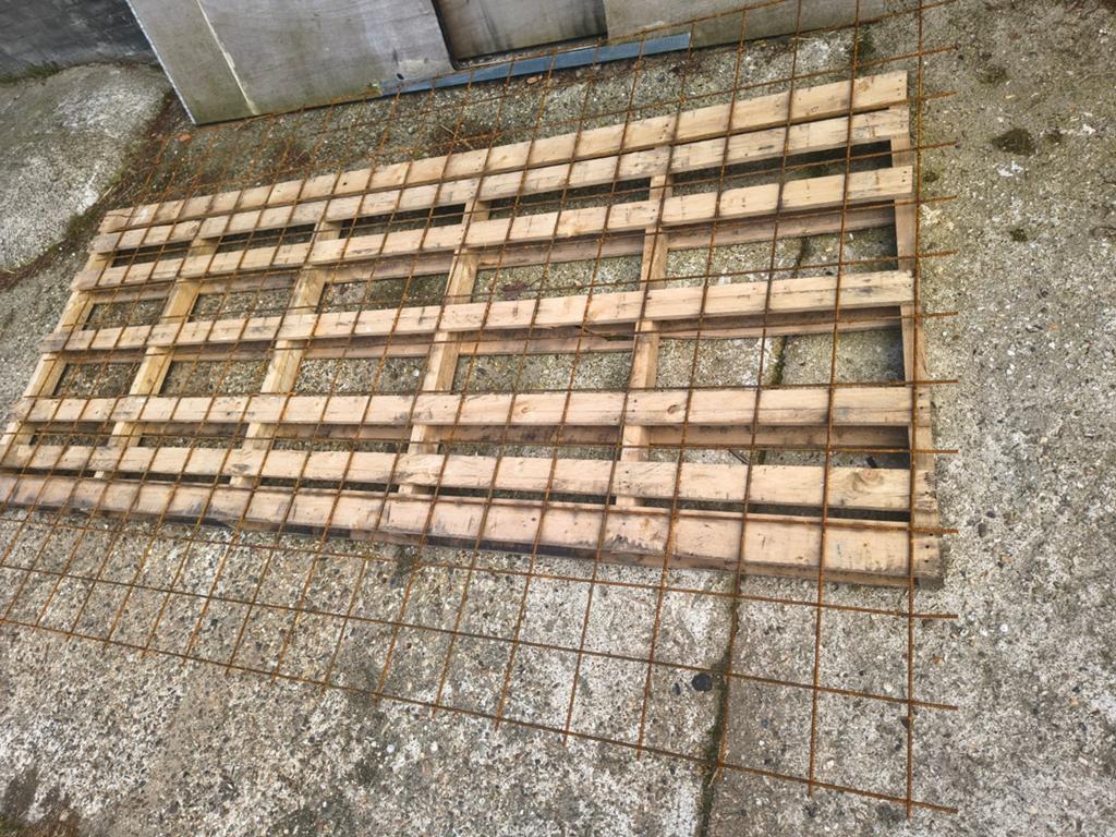 Bouwstaalmat 3x2m 6mm 15x15cm, Ophalen, Nieuw, IJzer