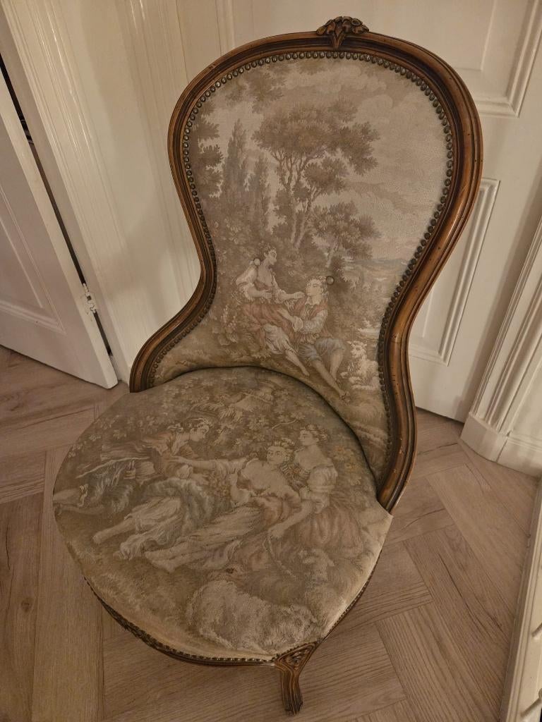 Biedermeier stoel, Antiek en Kunst, Antiek | Meubels | Stoelen en Banken, Ophalen