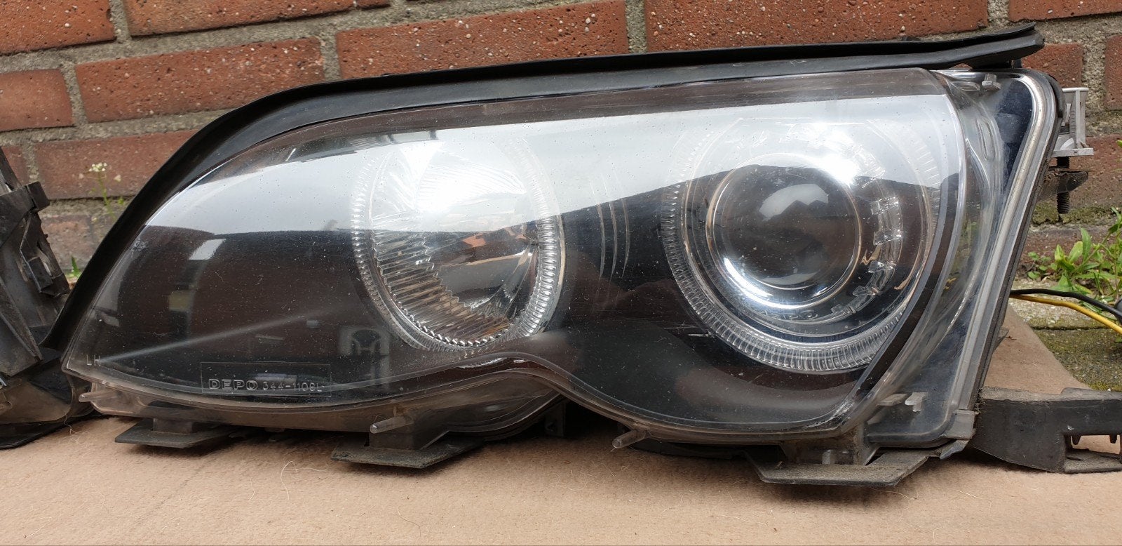 BMW E46 Facelift Depo Koplampen, Auto-onderdelen, Verlichting, BMW, Gebruikt, Ophalen