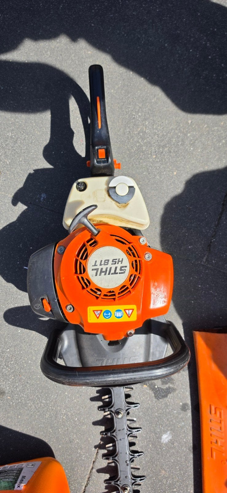 Stihl Heggenschaar HS 81 T - Motorisch nagekeken worden, Tuin en Terras, Ophalen, Gebruikt, Overige soorten, Stihl