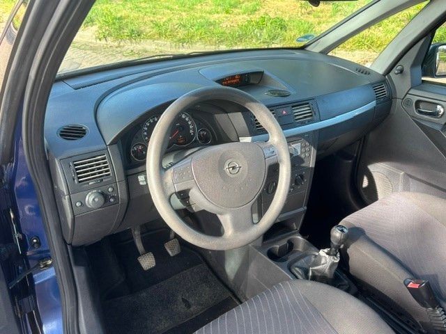 Opel Meriva 1.6-16V Enjoy Airco Electric pakket Audio-CD Col, Auto's, Voorwielaandrijving, Gebruikt, Zwart, 4 cilinders