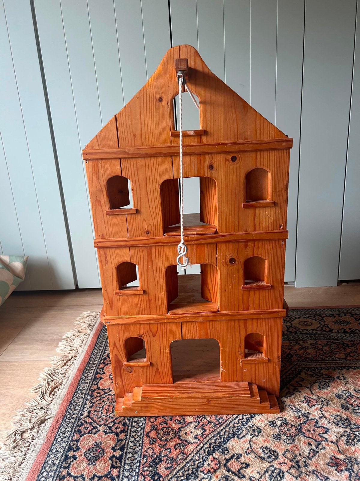 Pakhuis, grachtenpand 75cm hoog, Ophalen