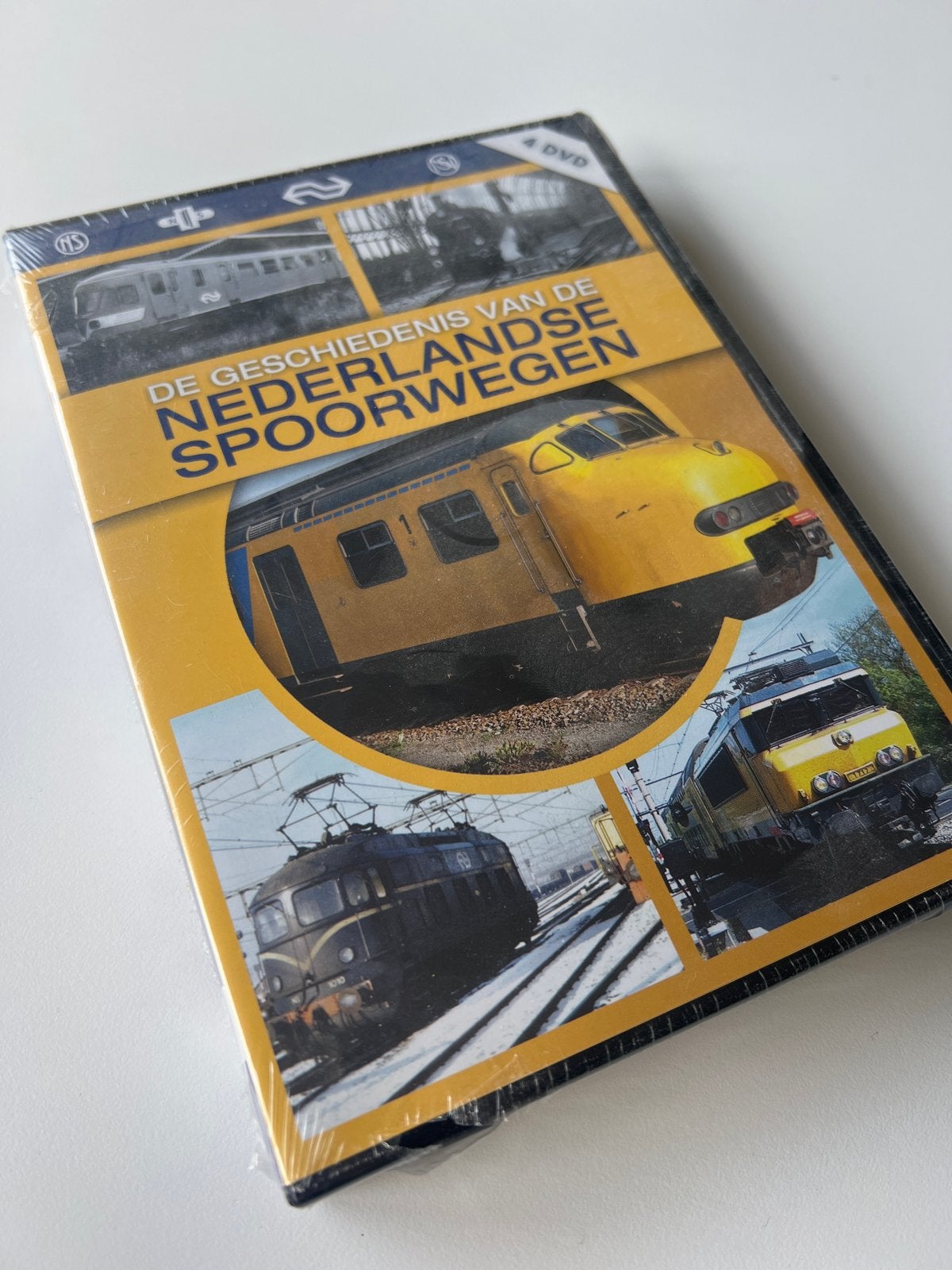 De Geschiedenis van de Nederlandse Spoorwegen (4 DVD), Cd's en Dvd's, Bonusmateriaal, Alle leeftijden, Nederlands, Politiek of Geschiedenis