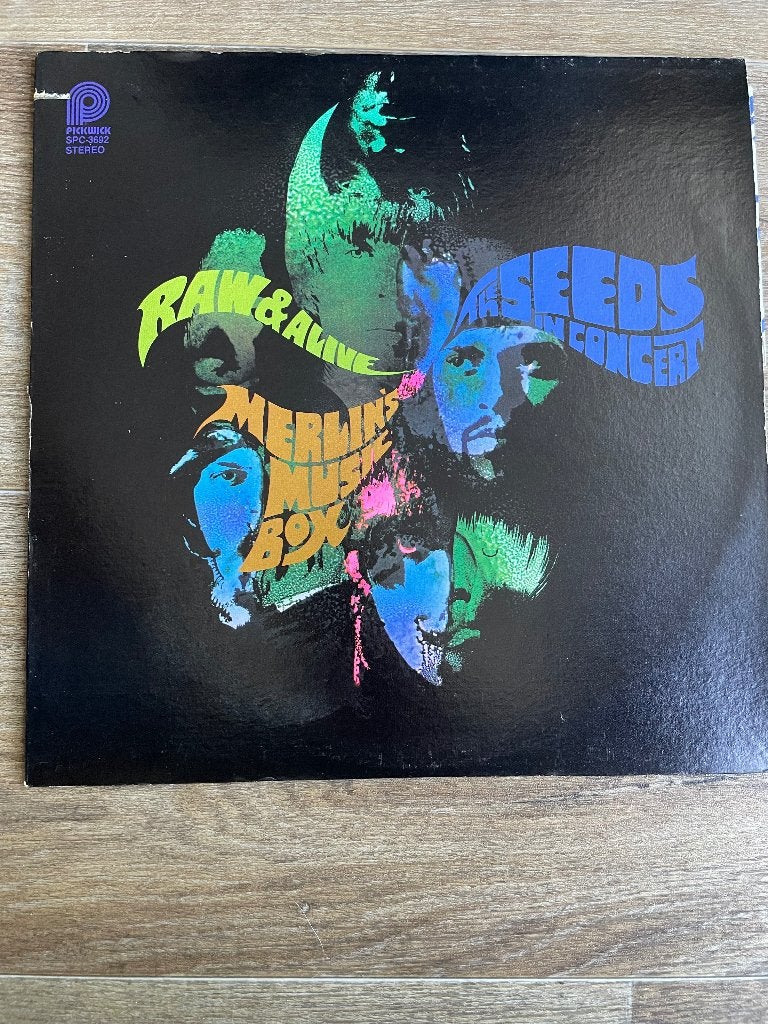 LP The SEEDS - Raw & alive, Cd's en Dvd's, Ophalen of Verzenden, Gebruikt, 12 inch, Poprock
