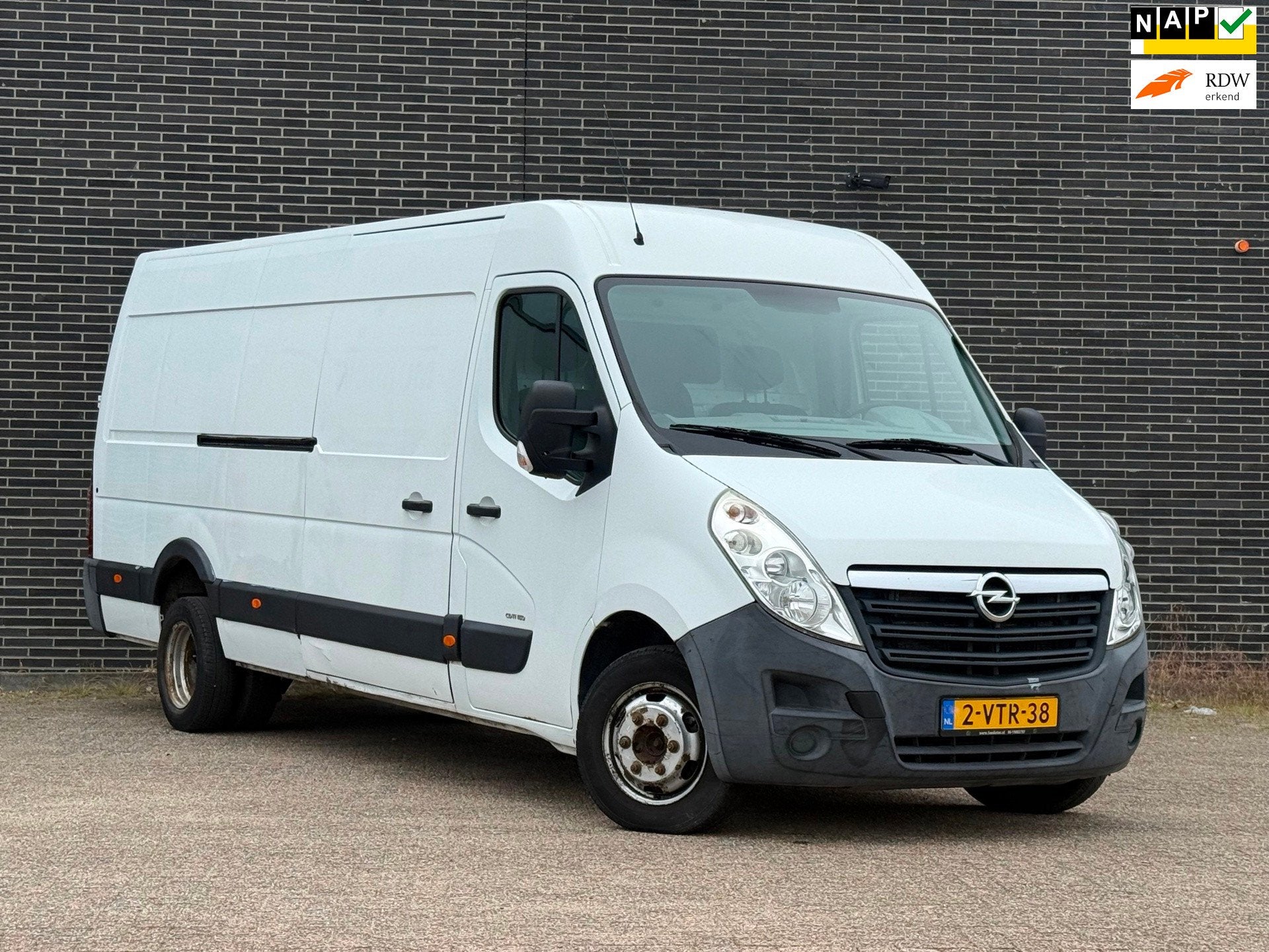 Opel Movano 2.3 CDTI L4H2 Airco, Dubbel lucht!, Auto's, Bestelauto's, Gebruikt, 2299 cc, Bedrijf, Elektrische ramen