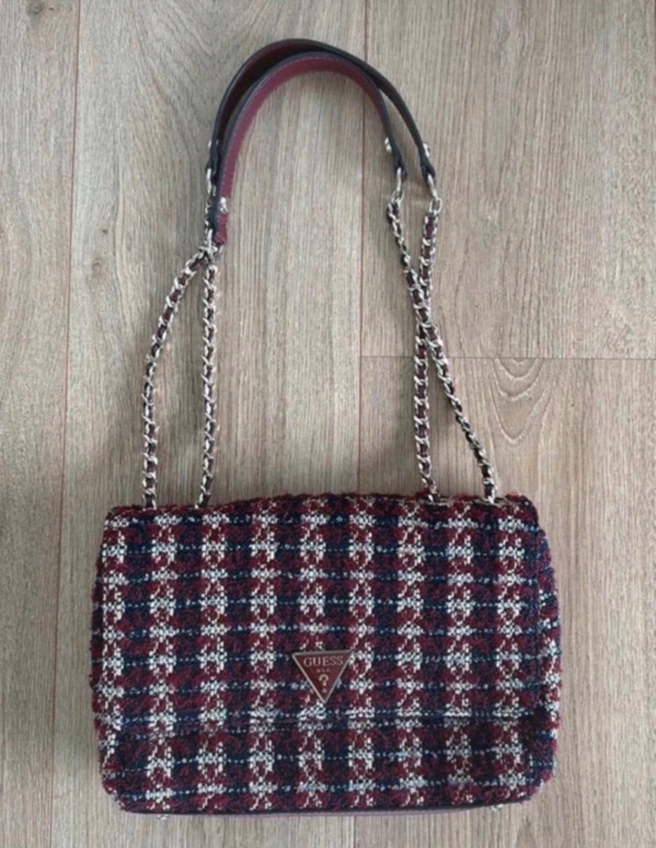 GUESS tas, Ophalen of Verzenden, Nieuw, Rood, Schoudertasje