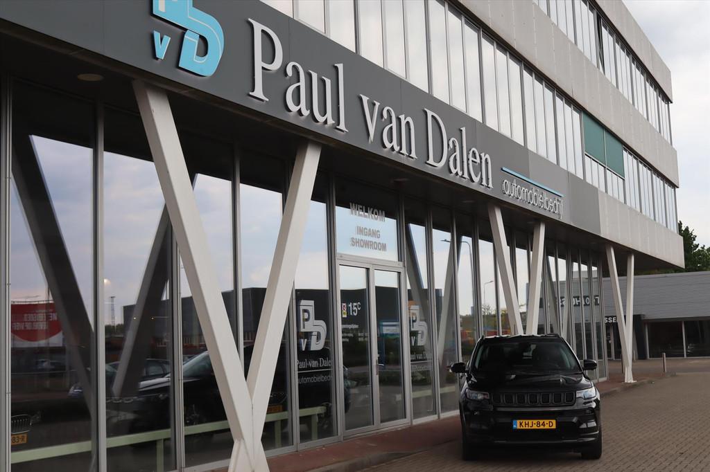 Jeep Compass 1.5 e-HYBRID AUTOMAAT LIMITED BLACK Navi | 360, Gebruikt, 4 cilinders, Leder en Stof, Zwart