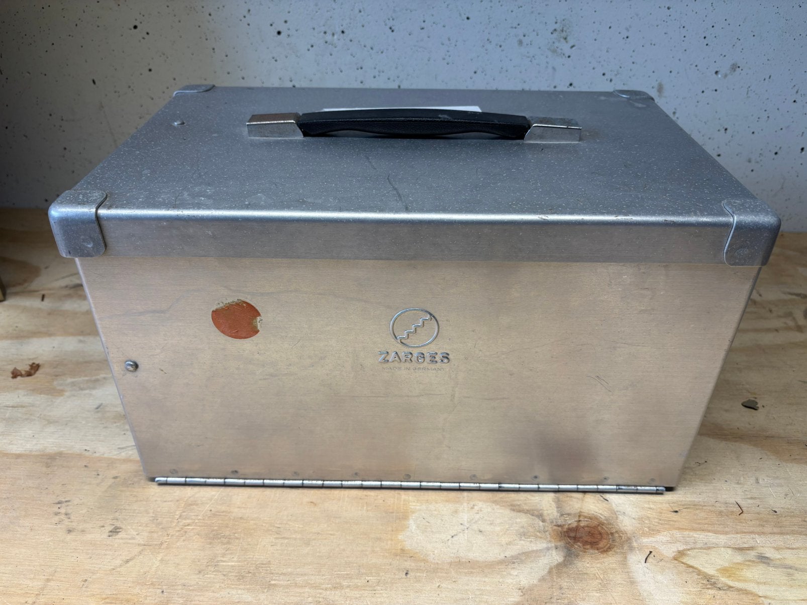 Vintage Zarges aluminium transport koffer, Ophalen of Verzenden, Gebruikt