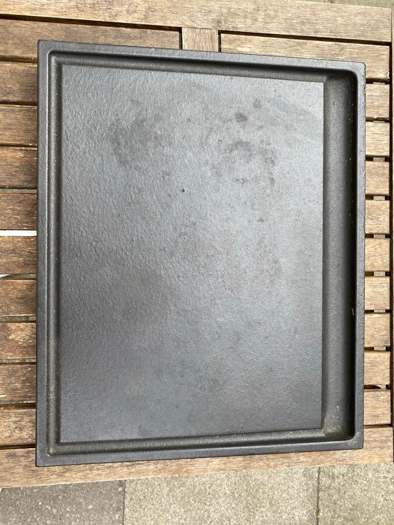Gietijzeren Grillplaat - Perfect voor BBQ en Koken, Huis en Inrichting, Keuken | Potten en Pannen, Ophalen of Verzenden, Nieuw