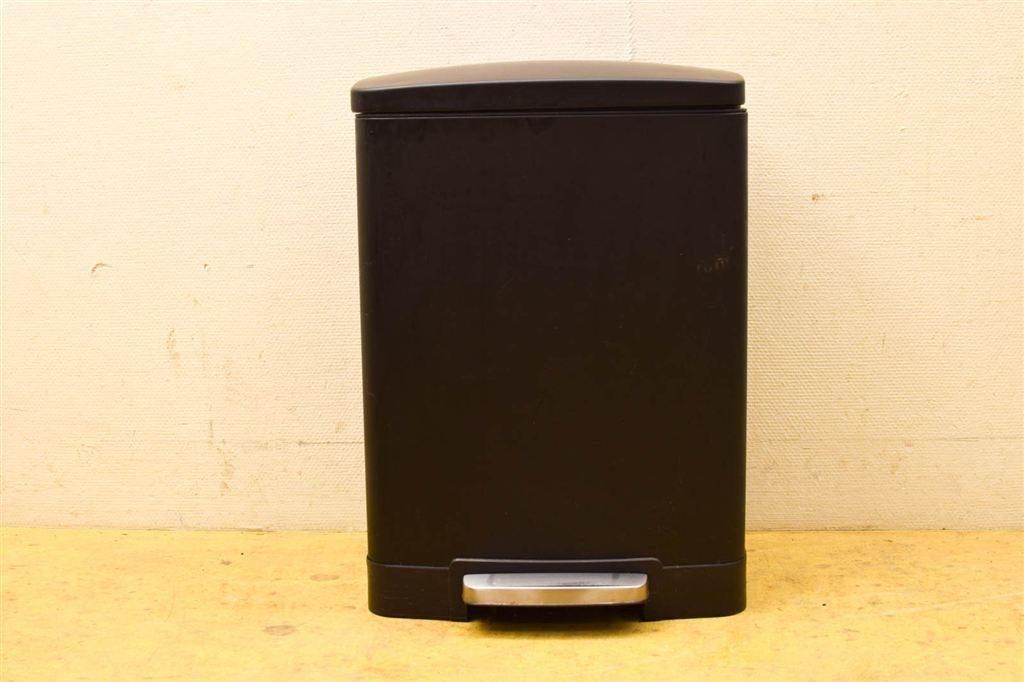 Duo Prullenbak/pedaalemmer 50656, Gebruikt, 40 liter of meer, Ophalen of Verzenden, Metaal